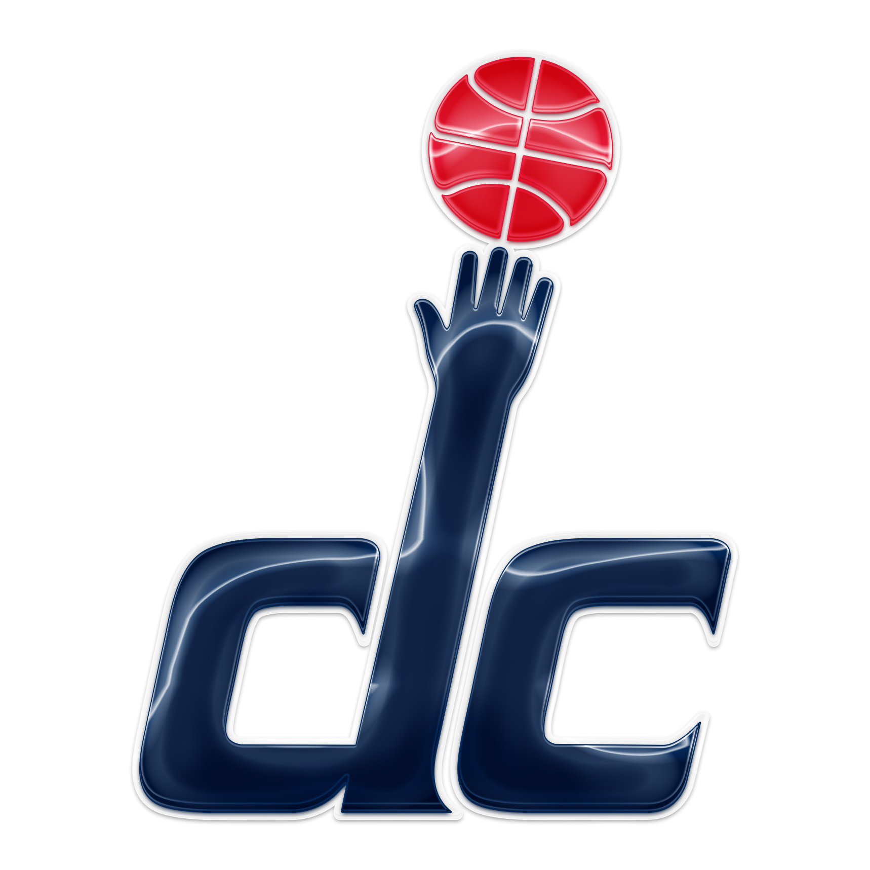 Washington Wizards Crystal Logo iron on paper